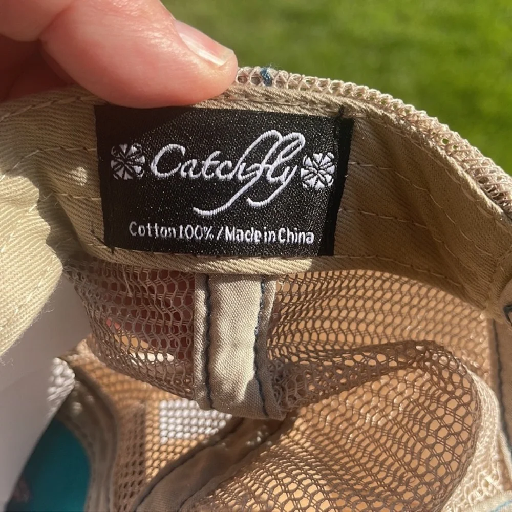 Catchfly Truckers Baseball Hat Cap Good Vibes
